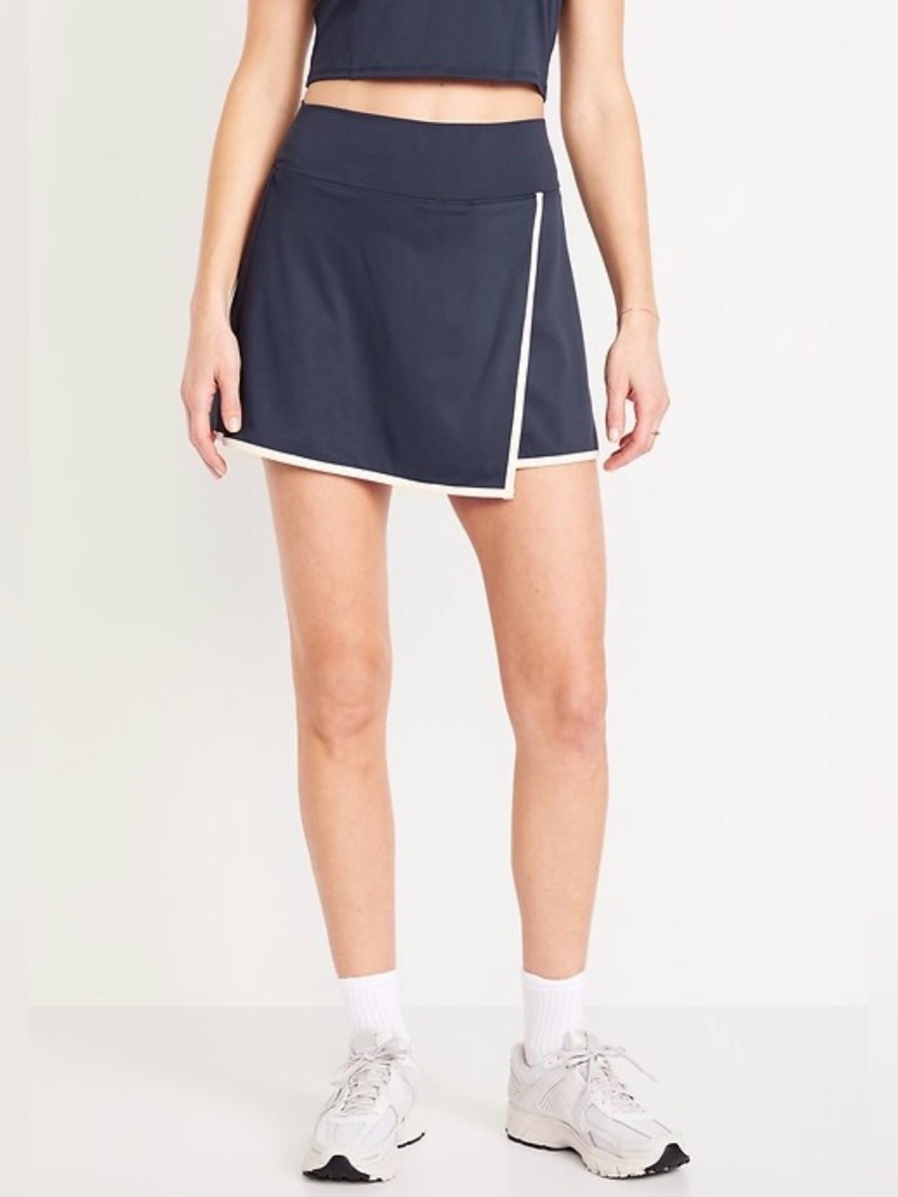 Old Navy Powersoft Faux Wrap Skort